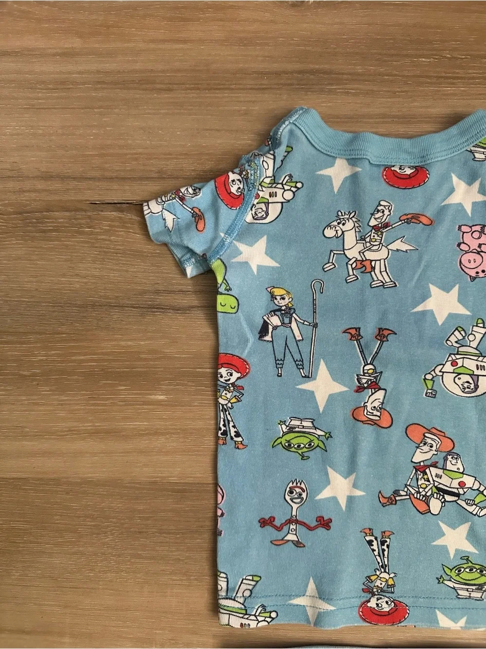 Hanna Andersson Disney Toy Story Pajama Set 6-12M Woody Buzz Jessie Rex Hamm Boo